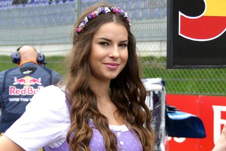 Formel 1-Girls - GP sterreich 2016