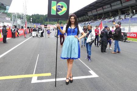 Formel 1-Girls - GP sterreich 2016