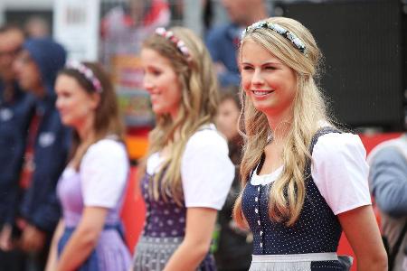 Formel 1-Girls - GP sterreich 2016