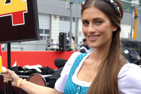 Formel 1-Girls - GP sterreich 2016
