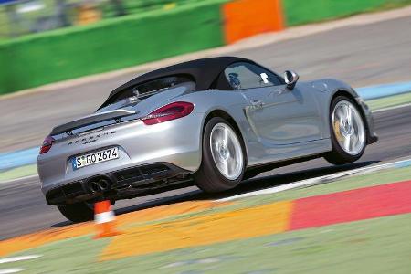 Porsche Boxster Spyder, Heckansicht