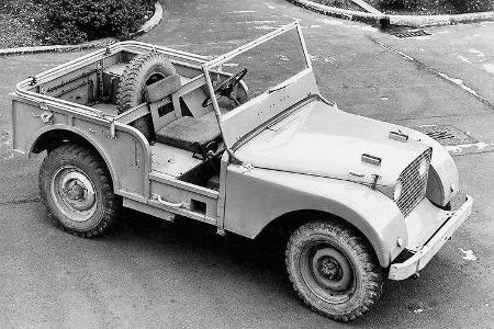 Land Rover Heritage Oldtimer 65. Geburtstag