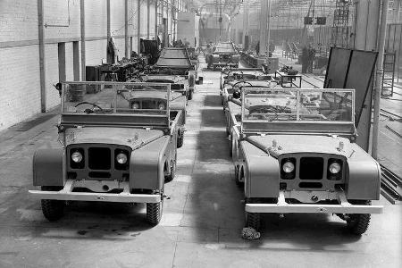 Land Rover Heritage Oldtimer 65. Geburtstag