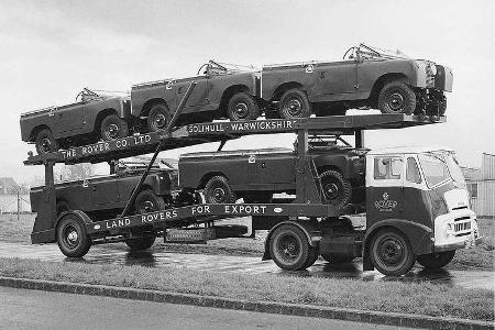 Land Rover Heritage Oldtimer 65. Geburtstag