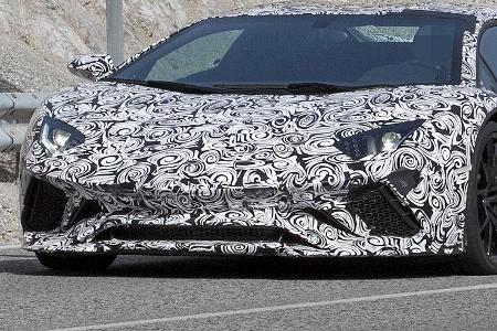 Lamborghini Aventador Erlkönig