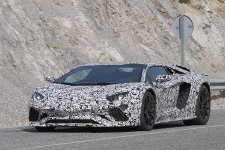 Lamborghini Aventador Erlkönig