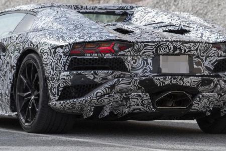 Lamborghini Aventador Erlkönig