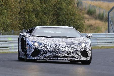 Lamborghini Aventador Erlkönig