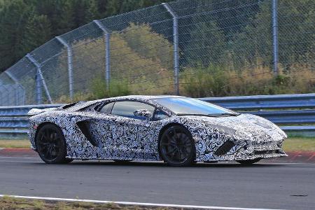 Lamborghini Aventador Erlkönig