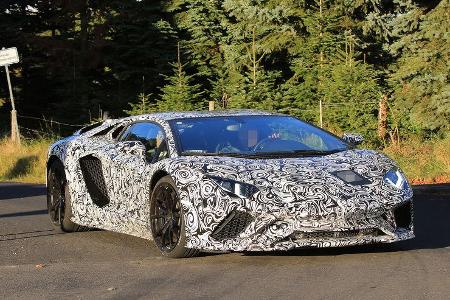 Lamborghini Aventador Erlkönig