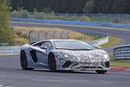 Lamborghini Aventador Erlkönig