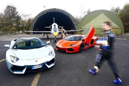 Lamborghini Aventador LP 700-4, L-39 Albatros, Tower