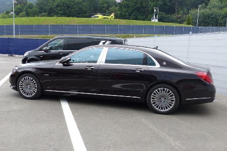 Bernie Ecclestone - Maybach Mercedes S600 - GP sterreich 2015