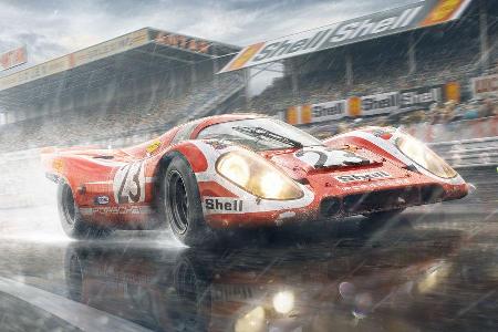 Historische Motorsport-Illustrationen - Unique & Limited - 2016