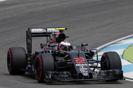 Jenson Button - McLaren - Formel 1 - GP Deutschland - 30. Juli 2016