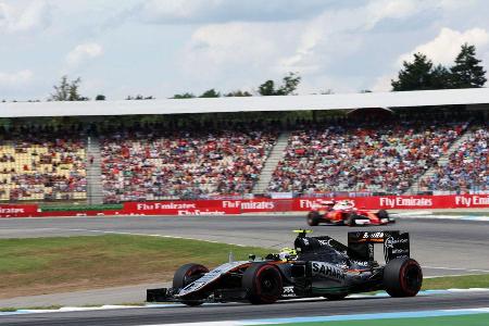 Sergio Perez - Force India - Formel 1 - GP Deutschland - 30. Juli 2016