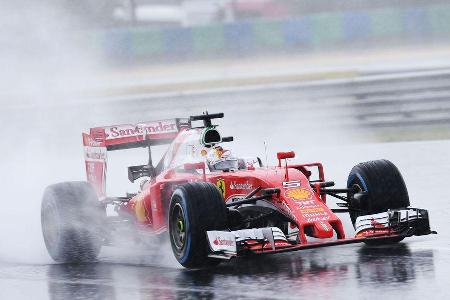 Sebastian Vettel - Ferrari - Formel 1 - GP Ungarn - 23. Juli 2016