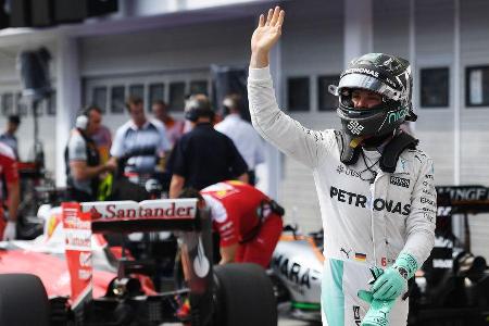 Nico Rosberg - Mercedes - Formel 1 - GP Ungarn - 23. Juli 2016