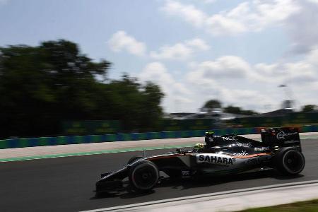 Sergio Perez - Force India - Formel 1 - GP Ungarn - 23. Juli 2016