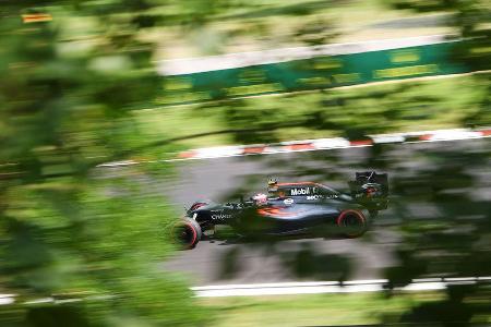 Jenson Button - McLaren - Formel 1 - GP Ungarn - 23. Juli 2016