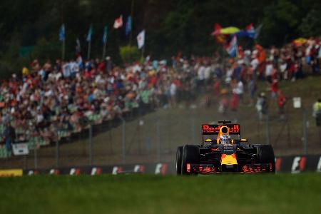 Daniel Ricciardo - Red Bull - Formel 1 - GP Ungarn - 23. Juli 2016