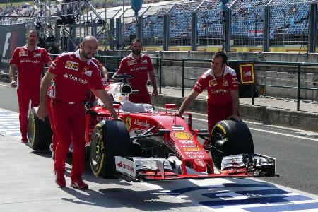 Kimi Rikknen - Ferrari - Formel 1 - GP Ungarn - 23. Juli 2016