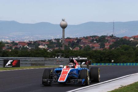 Pascal Wehrlein - Manor - Formel 1 - GP Ungarn - 22. Juli 2016