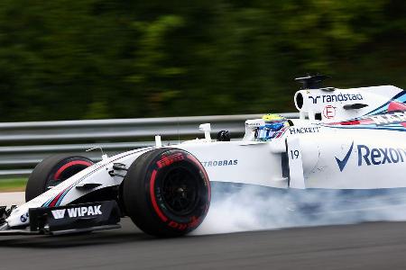 Felipe Massa - Williams - GP Ungarn - Budapest - Formel 1 - 22. Juli 2016