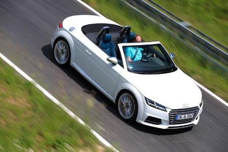Audi TTS Roadster 2.0 TFSI, Draufsicht