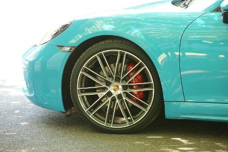 Porsche 718 Cayman S, Fahrbericht, 07/2016, Bremse
