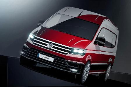 VW Crafter Designskizze