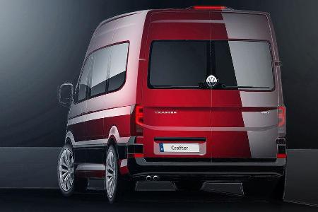 VW Crafter Designskizze