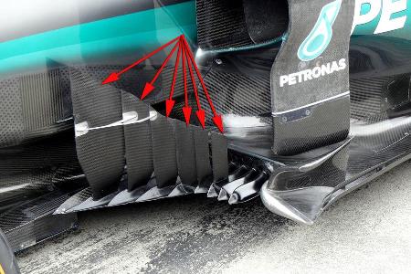 Mercedes - Technik - GP England / GP sterreich - Formel 1 - 2016