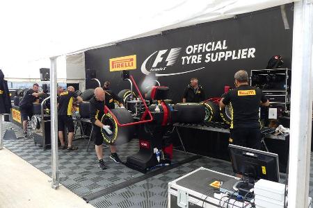 Pirelli - GP England - Silverstone - Formel 1 - Donnerstag - 7.7.2016