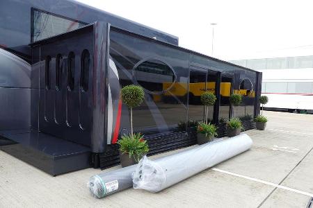 Ecclestone - Motorhome - GP England - Silverstone - Formel 1 - Donnerstag - 7.7.2016