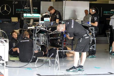 Mercedes - GP England - Silverstone - Formel 1 - Donnerstag - 7.7.2016