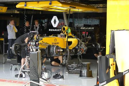 Renault - GP England - Silverstone - Formel 1 - Donnerstag - 7.7.2016