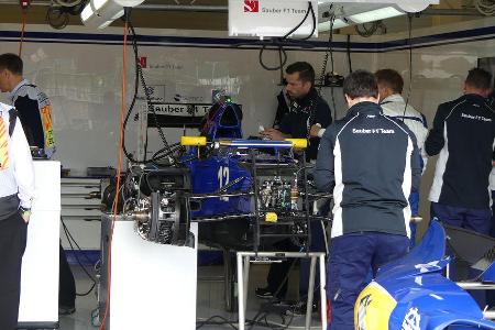 Sauber - GP England - Silverstone - Formel 1 - Donnerstag - 7.7.2016