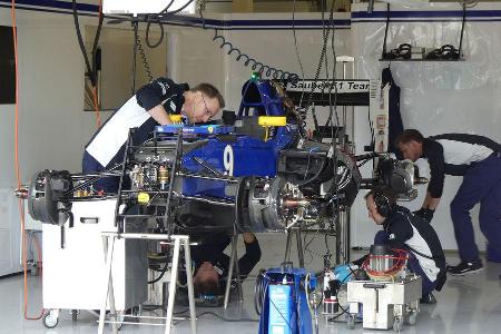 Sauber - GP England - Silverstone - Formel 1 - Donnerstag - 7.7.2016