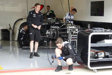McLaren - GP England - Silverstone - Formel 1 - Donnerstag - 7.7.2016