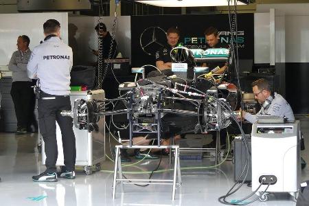 Mercedes - GP England - Silverstone - Formel 1 - Donnerstag - 7.7.2016