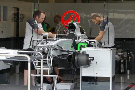 HaasF1 - GP England - Silverstone - Formel 1 - Donnerstag - 7.7.2016