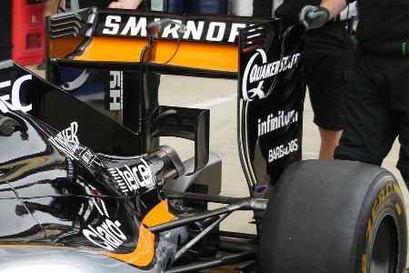 Force India - GP England - Silverstone - Formel 1 - Donnerstag - 7.7.2016