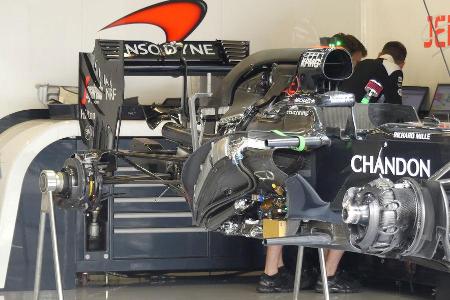 McLaren - GP England - Silverstone - Formel 1 - Donnerstag - 7.7.2016