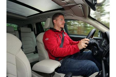 Skoda Kodiaq 2.0 TDI, erste Fahrt