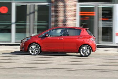 Toyota Yaris 1.4D-4D, Seitenansicht
