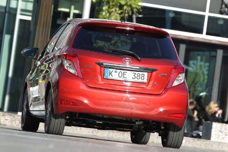 Toyota Yaris 1.4D-4D, Heck