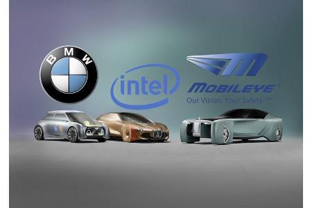 BMW Kooperation Allianz mit Intel und MobilEye