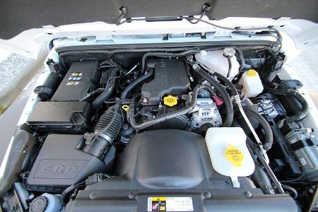 Der Luftwiderstand des Wrangler ist nicht ohne, damit hat auch der Dieselmotor verbrauchstechnisch eine echte Aufgabe.