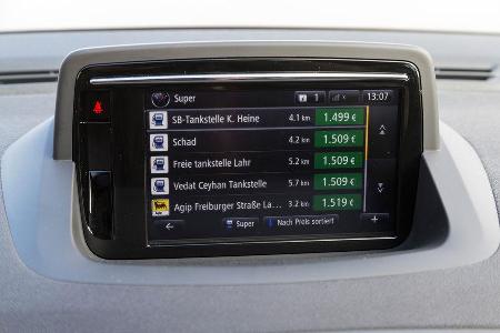 Renault Mgane Energy TCe 130, Infotainment, Bildschirm